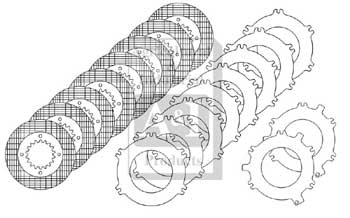 UT3054   Brake Plate Kit---Replaces 1264581C91