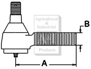 UT0200   Tie Rod--Replaces 1277451C1