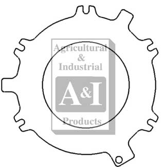 UT3057   Brake Return Plate---Replaces 139189C1