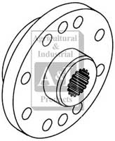 UW60159     PTO Drive Hub-17 Spline---Replaces 303064913 