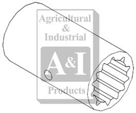 UW60124      Drive Coupler---Replaces 72160767, 303305449 