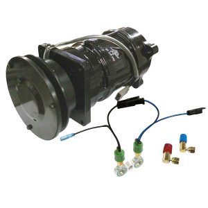 UJD999909 New Heavy Duty Aluminum A6 Replacement Compressor - Replaces SE501456, SE501457, TY6665, TY6770, AR92109, RE60697, 595995M91, 70272976, 500-0752