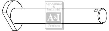 UF0806   Center Arm Pivot Pin---Replaces 531239R1