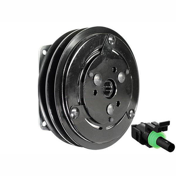 600-5002 UF90071 Heavy Duty Compressor Clutch - Replaces number 86529809, D8NN19D847AA, D42H2981BA, 600-5002, D5NN19D649A, 30-3353680, 30-3032345, 65-2610 Ford New Holland, White