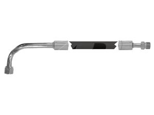 UJD999928 Cab Roof Suction Hose - Replaces AR99838, AL70478, 7-70478 John Deere