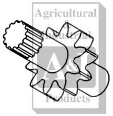 UA80209  Drive ID Shaft---Replaces 70244033