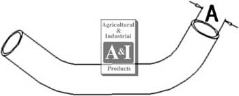 AC20301    Lower Hose---Replaces 72097702