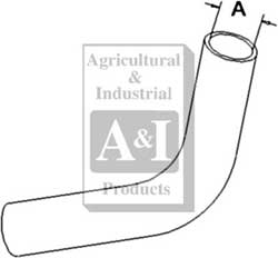 AC20312    Upper Hose---Replaces 72098549