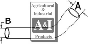 AC20316    Upper Hose---Replaces 72099478