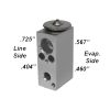UCA999853 Expansion Valve - Replaces A.310.011.00, A.311.015.00, 903-719 Ford New Holland, Case International