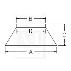 UW00255    Tie Rod Boot---Replaces BT70