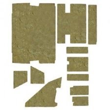 UT99051   Cab Kit without Headliner---Western Design Brown---Replaces C884W