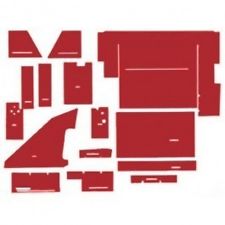 UT99055   Cab Kit without Headliner---Red---Replaces C88R