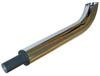 IHCP03    Double Wall Chrome Curved Top Pipe