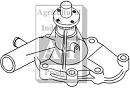 UA30462    Water Pump---Replaces 72099891 