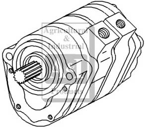 UA80070   Hydraulic Pump---Replaces 70248736