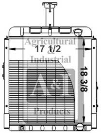 UT1395        Radiator---Replaces 84524C93
