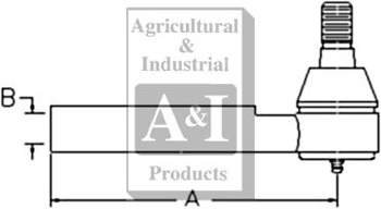 UT0218   Tie Rod--Replaces 137047A1